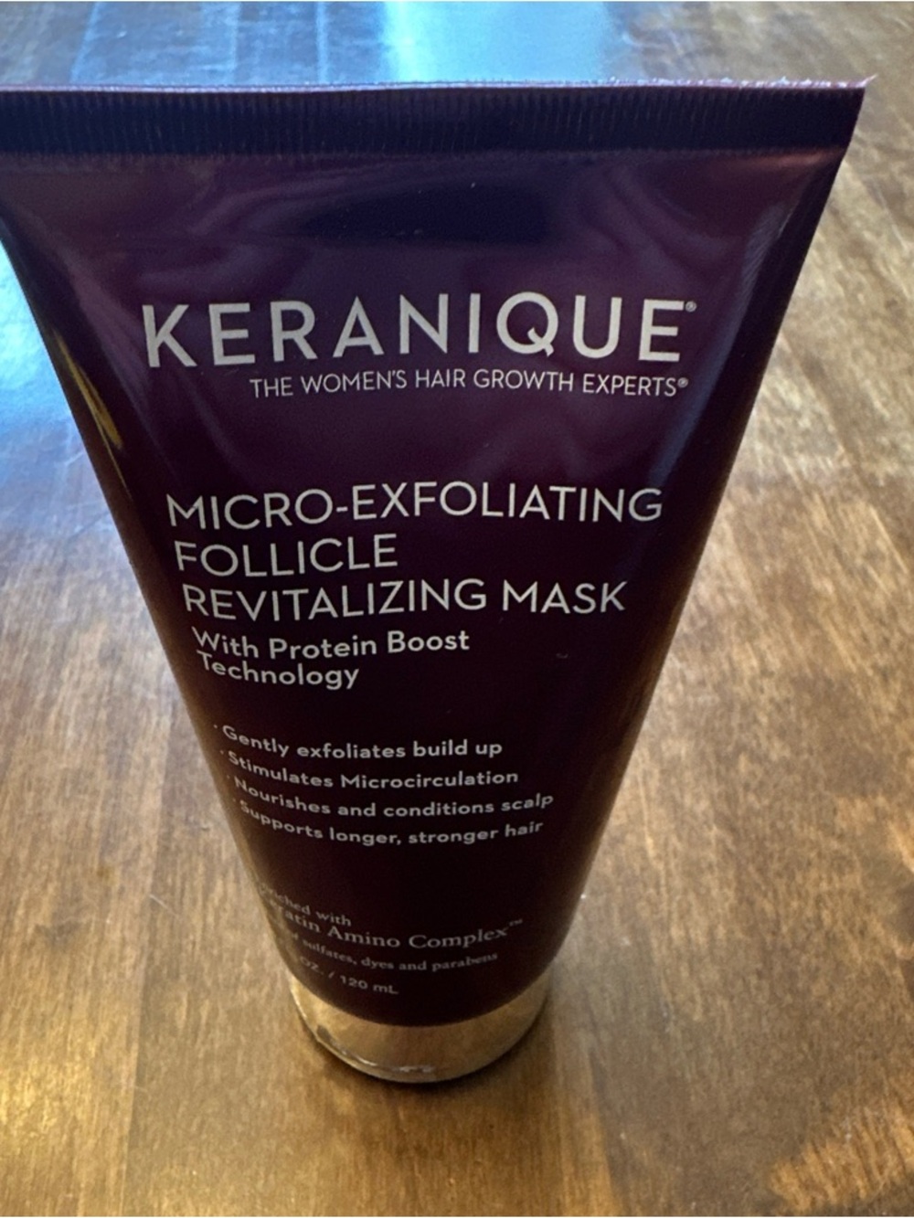Keranique Micro Exfoliating Follicle Revitalizing Mask 4 Oz Brand New